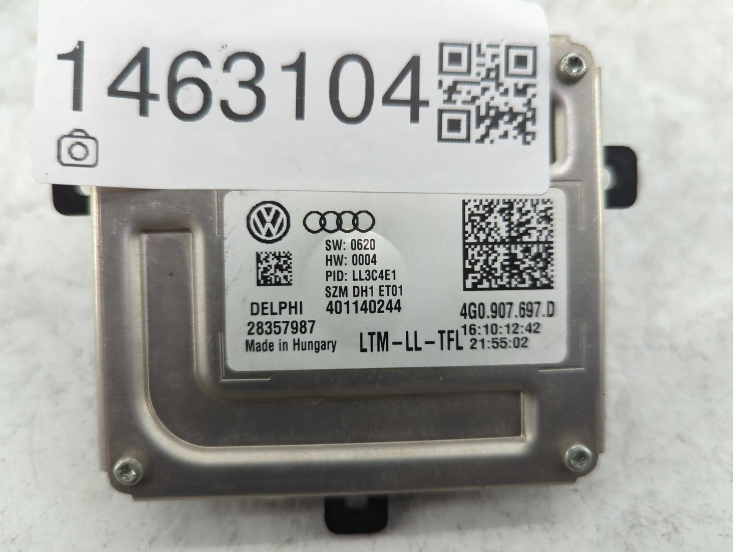 2013-2013 Audi A6 Headlight Ballast Head Light 1463104 - Oemusedautoparts1.com