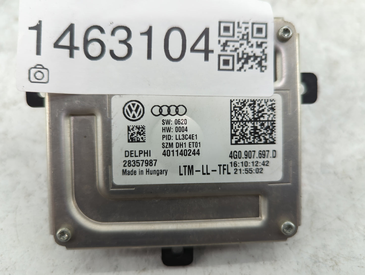 2013-2013 Audi A6 Headlight Ballast Head Light 1463104 - Oemusedautoparts1.com