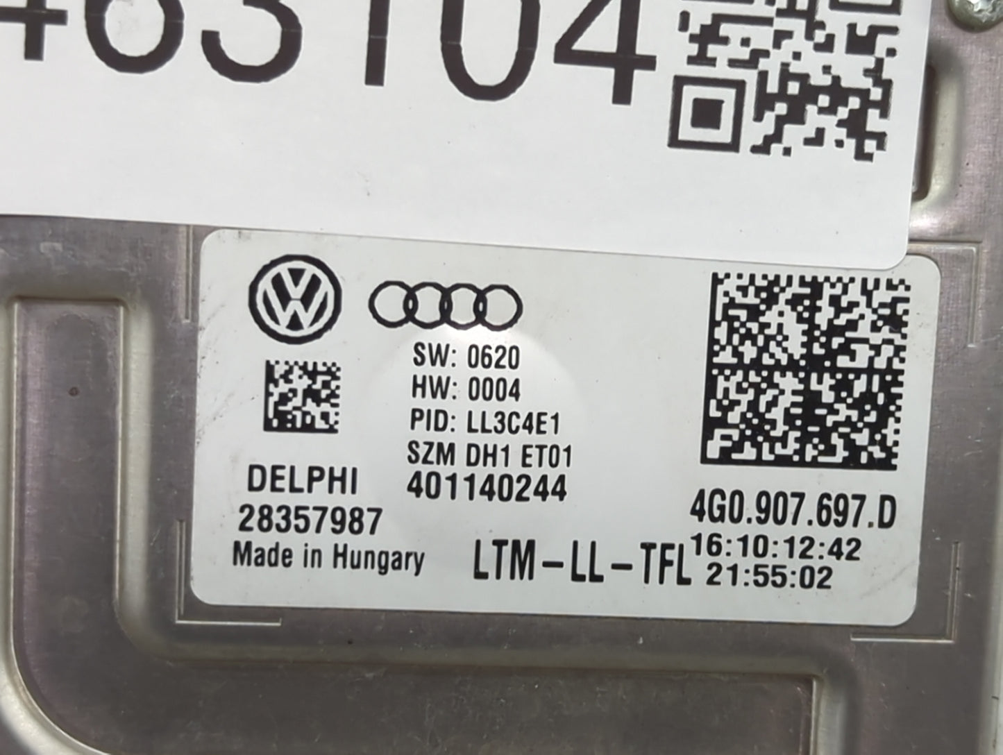 2013-2013 Audi A6 Headlight Ballast Head Light 1463104 - Oemusedautoparts1.com