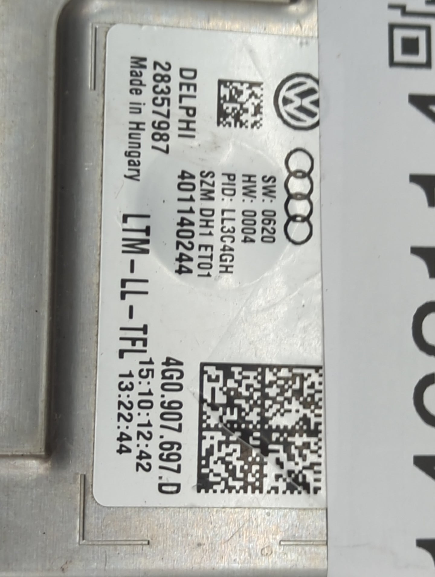 2013-2013 Audi A6 Headlight Ballast Head Light 1463114 - Oemusedautoparts1.com
