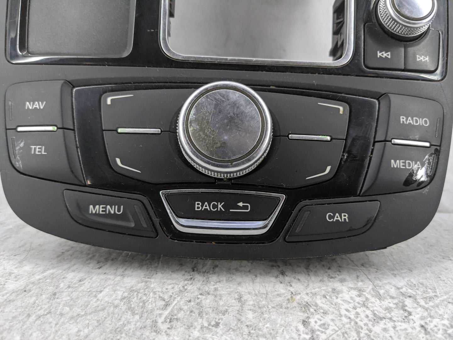 2012-2015 Audi A6 Radio Control Panel 1478279 - Oemusedautoparts1.com