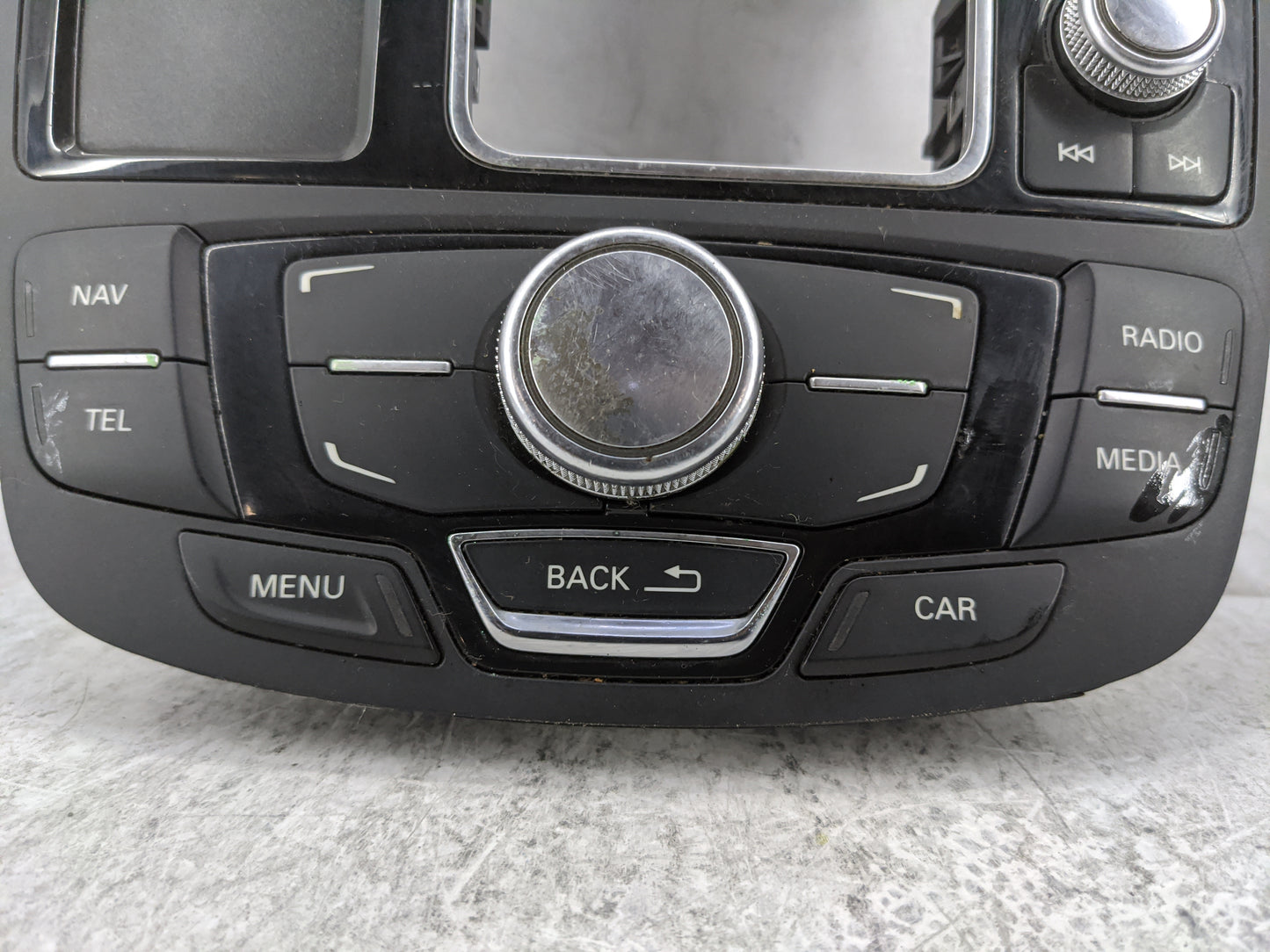 2012-2015 Audi A6 Radio Control Panel 1478279 - Oemusedautoparts1.com