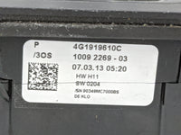 2012-2015 Audi A6 Radio Control Panel 1478279 - Oemusedautoparts1.com