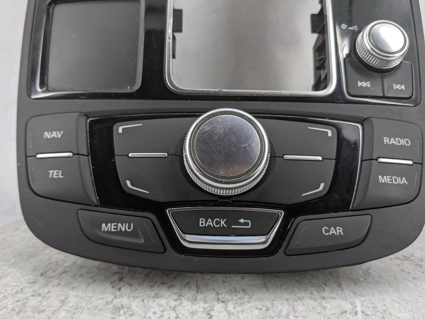 2012-2015 Audi A6 Radio Control Panel 1478283 - Oemusedautoparts1.com