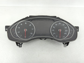 2012-2015 Audi A6 Instrument Cluster Speedometer Gauges P/N:4GB 920 983 E Fits Fits 2012 2013 2014 2015 OEM Used Auto Parts 