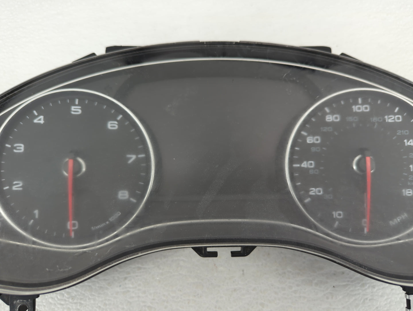 2012-2015 Audi A6 Instrument Cluster Speedometer Gauges P/N:4GB 920 983 E Fits Fits 2012 2013 2014 2015 OEM Used Auto Parts 