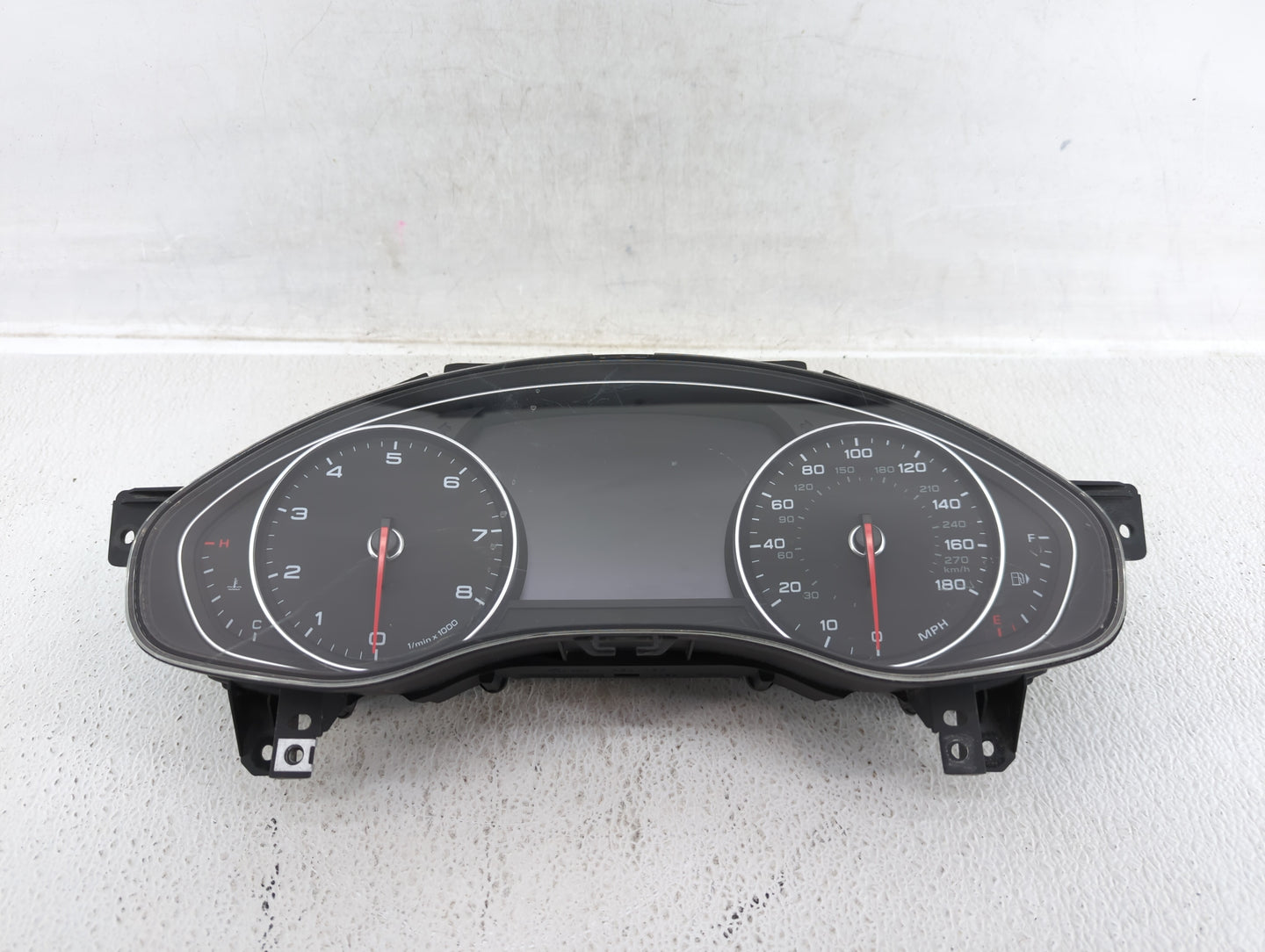 2012-2015 Audi A6 Instrument Cluster Speedometer Gauges P/N:4GB 920 983 E Fits Fits 2012 2013 2014 2015 OEM Used Auto Parts 