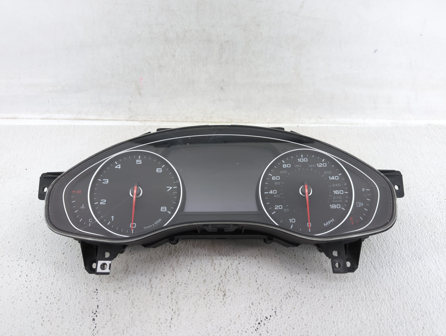 2012-2015 Audi A6 Instrument Cluster Speedometer Gauges P/N:4GB 920 983 E Fits Fits 2012 2013 2014 2015 OEM Used Auto Parts 