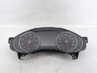 2012-2015 Audi A6 Instrument Cluster Speedometer Gauges P/N:4GB 920 983 E Fits Fits 2012 2013 2014 2015 OEM Used Auto Parts 