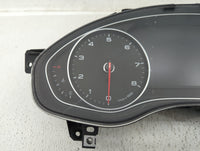 2012-2015 Audi A6 Instrument Cluster Speedometer Gauges P/N:4GB 920 983 E Fits Fits 2012 2013 2014 2015 OEM Used Auto Parts 