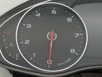 2012-2015 Audi A6 Instrument Cluster Speedometer Gauges P/N:4GB 920 983 E Fits Fits 2012 2013 2014 2015 OEM Used Auto Parts 