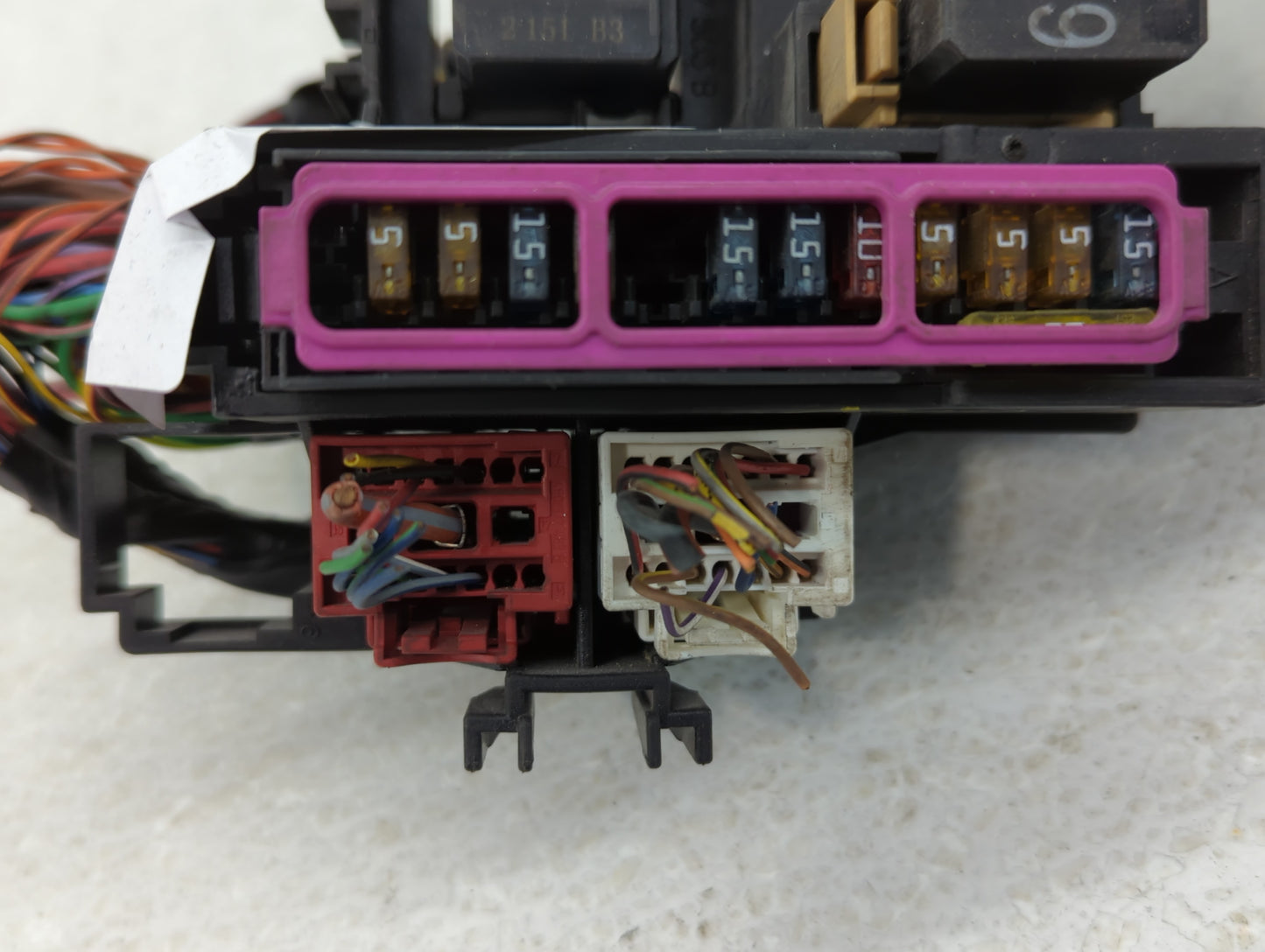 2012-2018 Audi A6 Fusebox Fuse Box Panel Relay Module P/N:PA66-GF Fits Fits 2011 2012 2013 2014 2015 2016 2017 2018 OEM Used