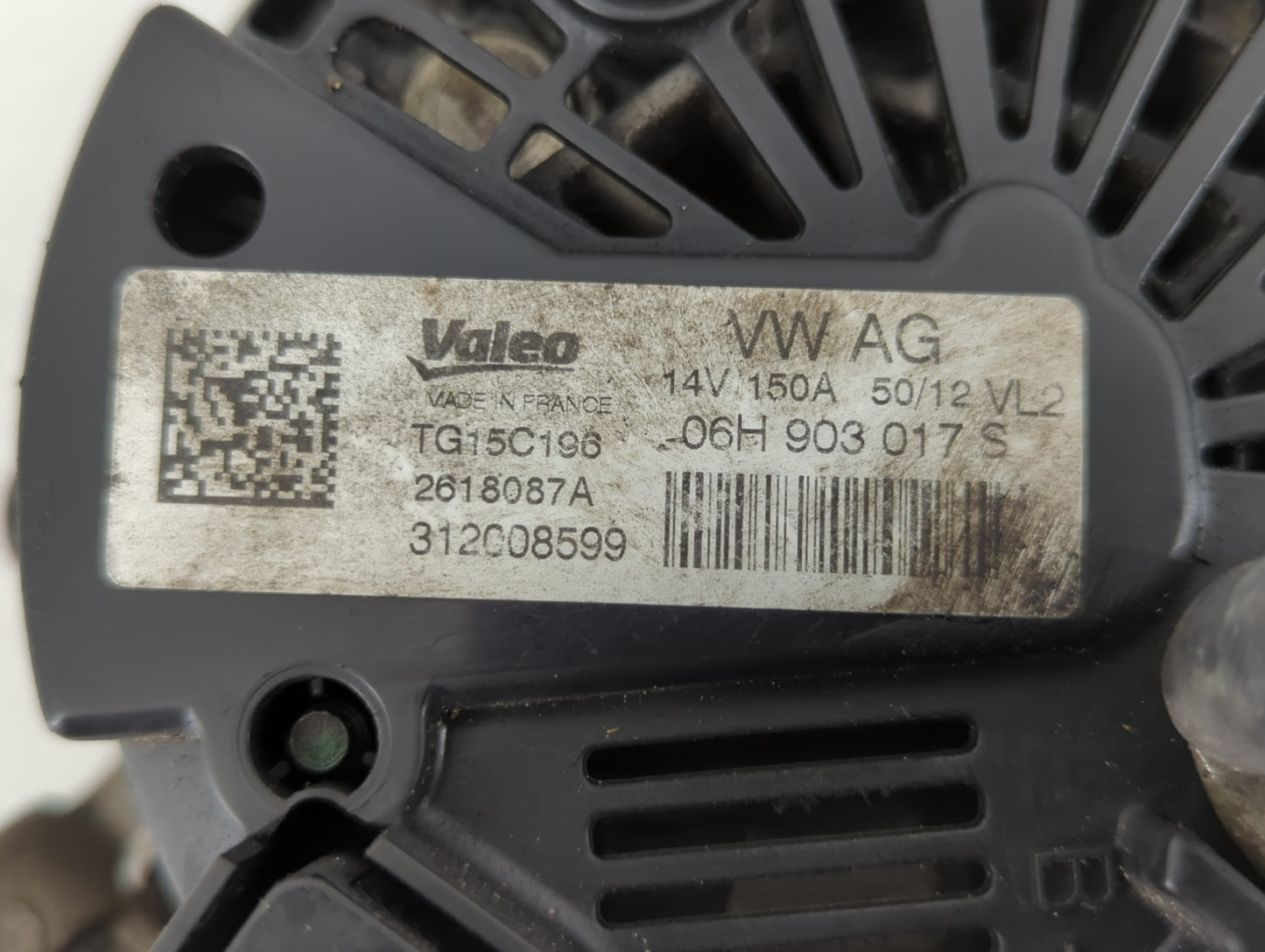 2012-2015 Audi A6 Alternator Replacement Generator Charging Assembly Engine OEM P/N:06H 903 017 S Fits Fits 2012 2013 2014 2