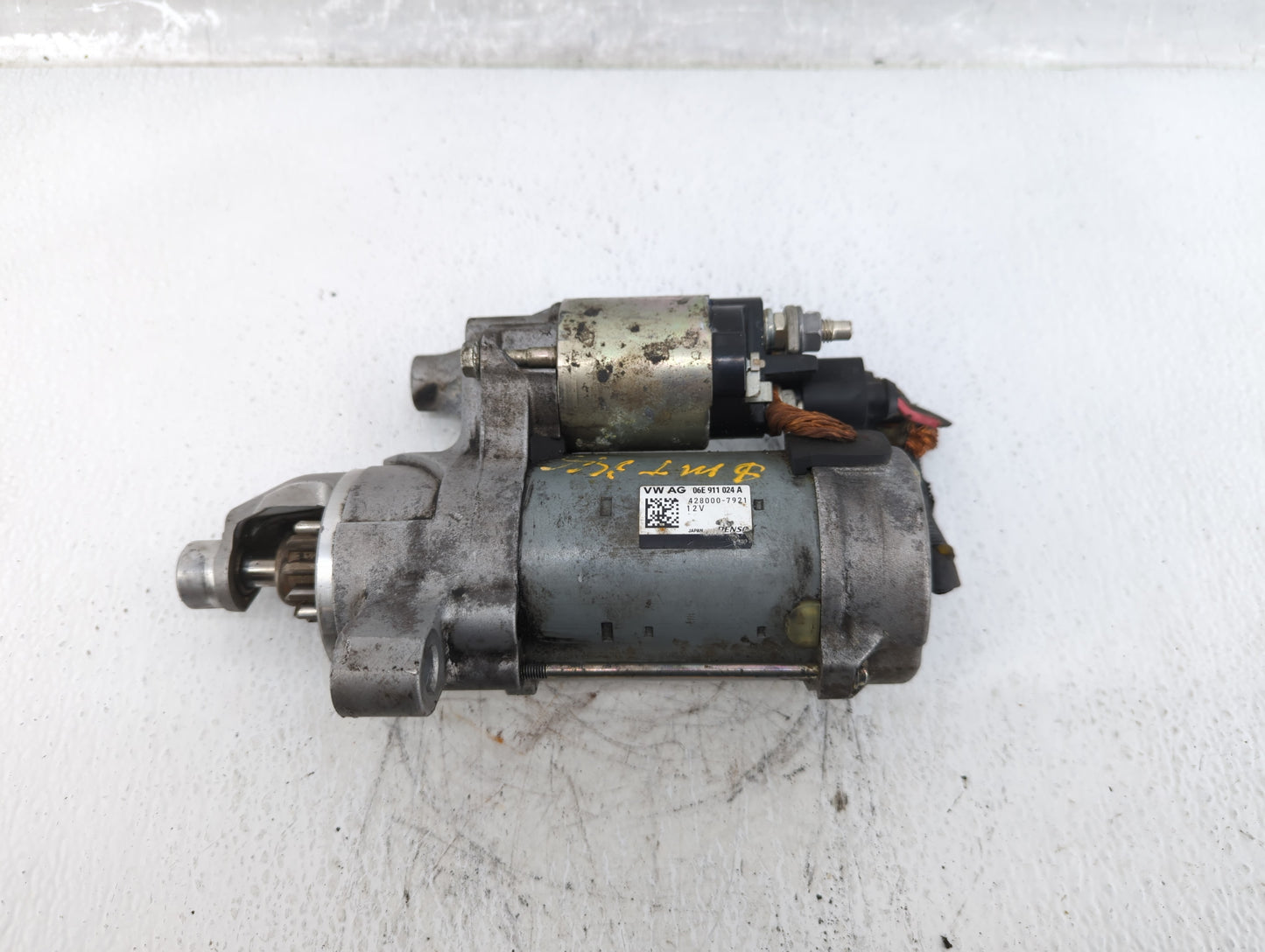 2012-2015 Audi A6 Car Starter Motor Solenoid OEM P/N:06E 911 024 A Fits Fits 2012 2013 2014 2015 OEM Used Auto Parts - Oemus