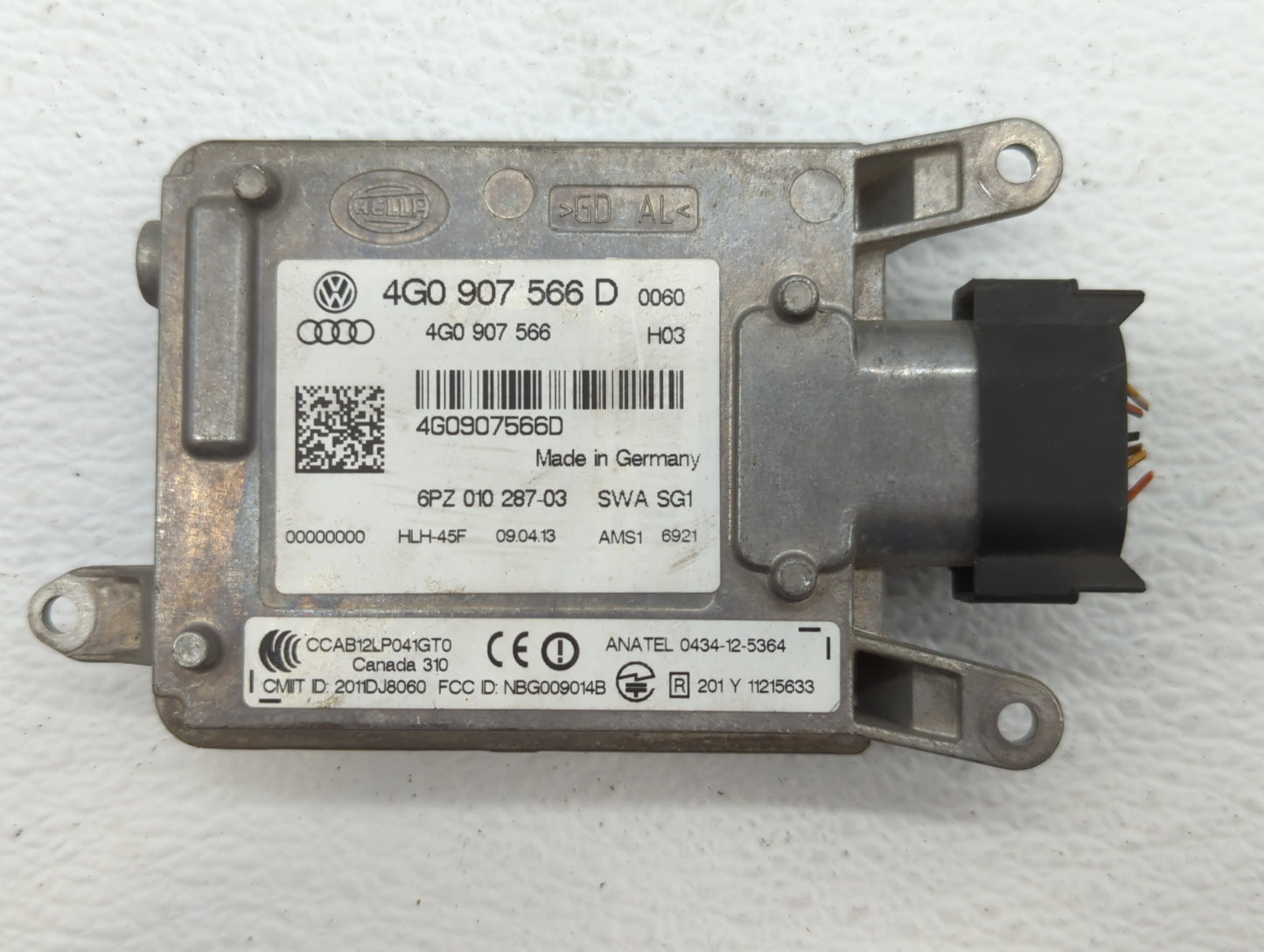 2012-2015 Audi A6 Chassis Control Module Ccm Bcm Body Control - Oemusedautoparts1.com