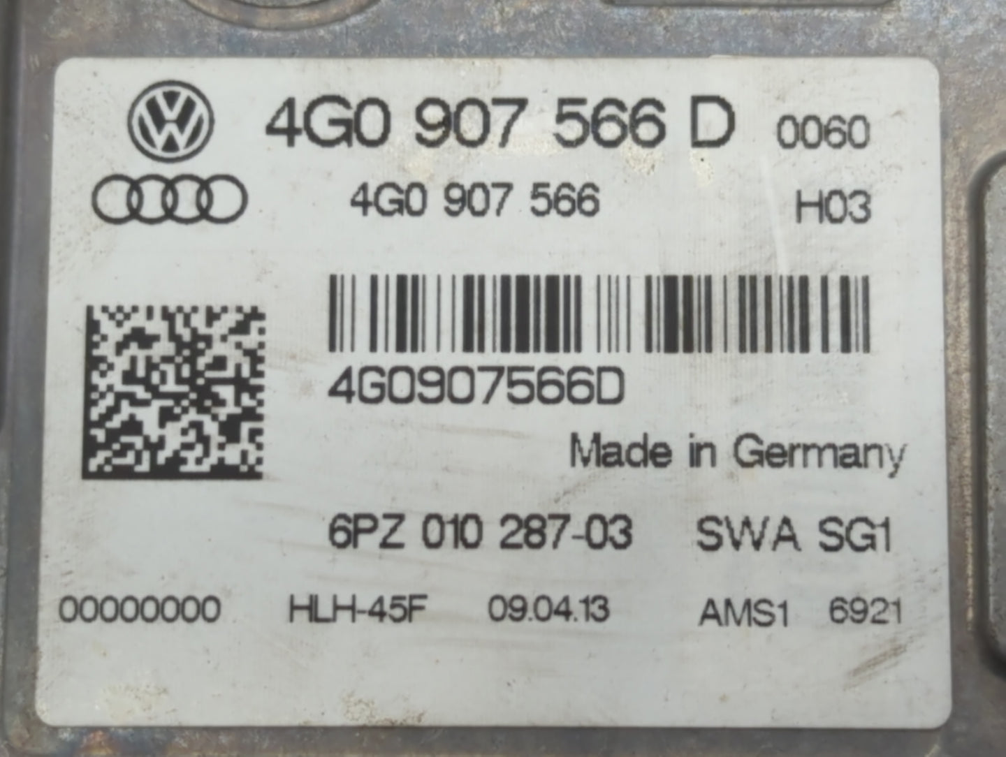 2012-2015 Audi A6 Chassis Control Module Ccm Bcm Body Control - Oemusedautoparts1.com