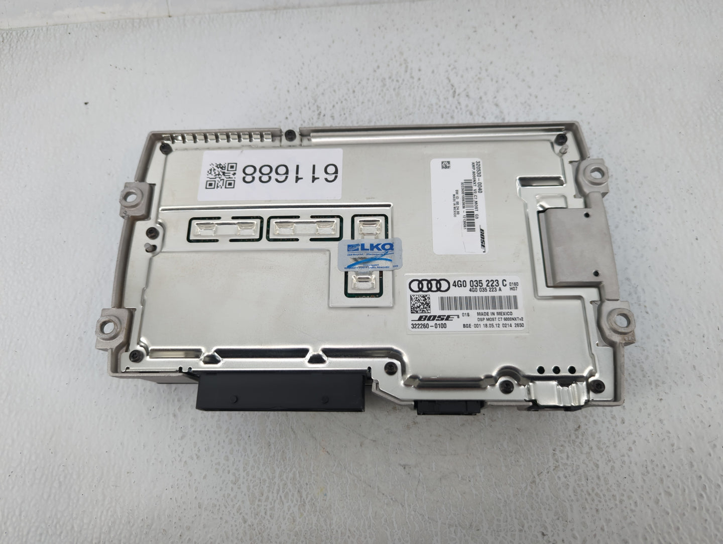 2012-2014 Audi A6 Am Fm Cd Player Radio Receiver - Oemusedautoparts1.com
