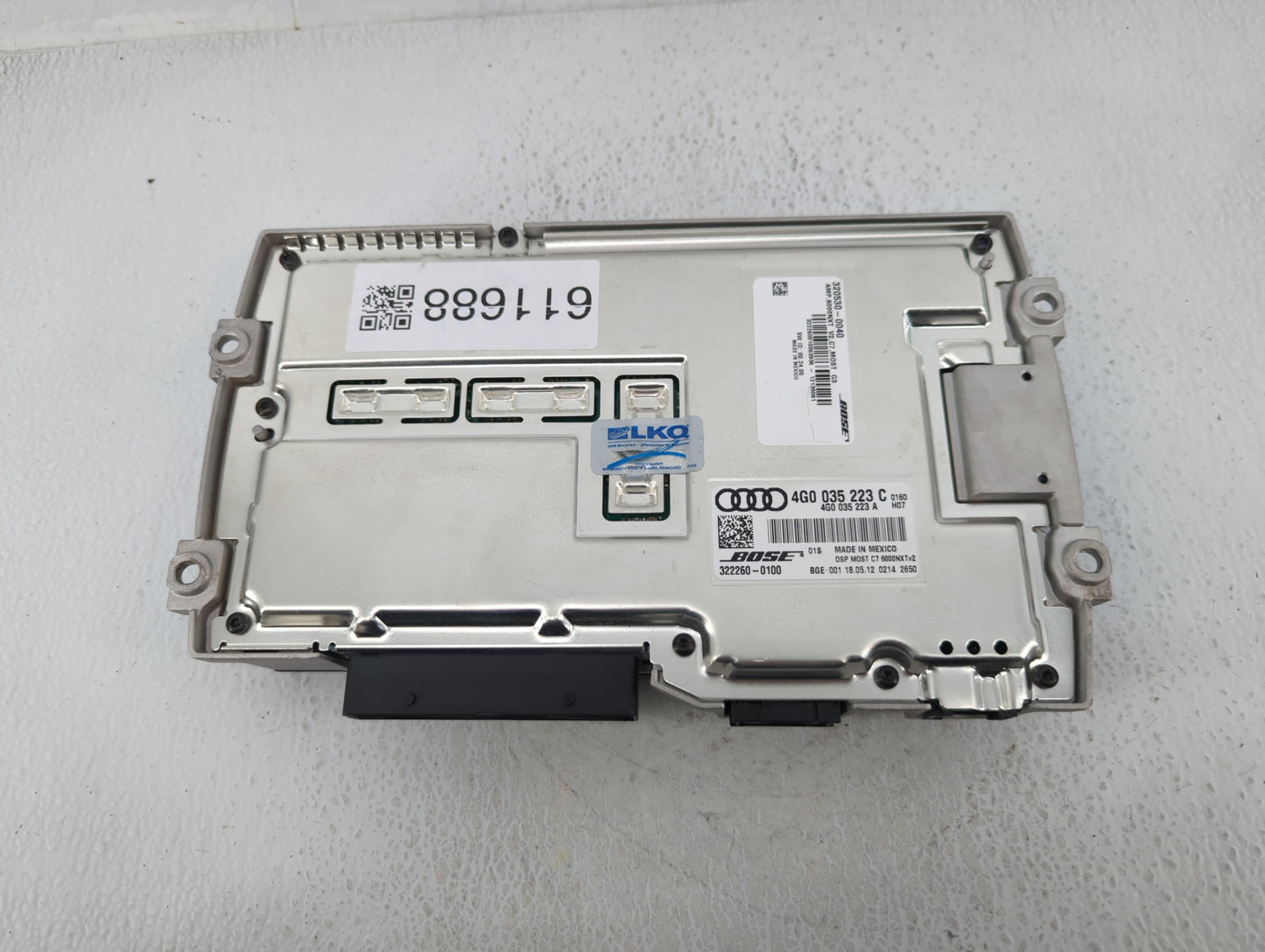 2012-2014 Audi A6 Am Fm Cd Player Radio Receiver - Oemusedautoparts1.com