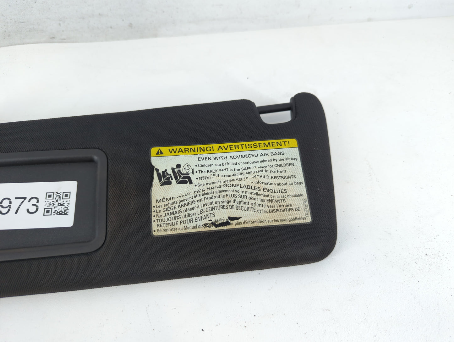 2012-2015 Audi A6 Sun Visor Shade Replacement Driver Left Mirror Fits Fits 2012 2013 2014 2015 2016 2017 OEM Used Auto Parts