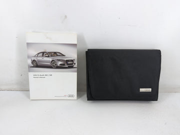 2013 Audi A6 Owners Manual Book Guide P/N:1315614G023 OEM Used Auto Parts - Oemusedautoparts1.com