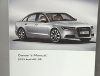 2013 Audi A6 Owners Manual Book Guide OEM Used Auto Parts - Oemusedautoparts1.com