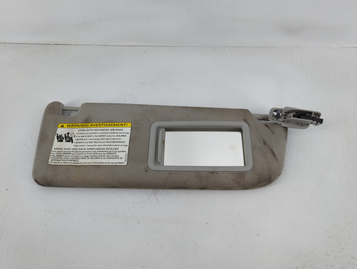 2012-2015 Audi A6 Sun Visor Shade Replacement Passenger Right Mirror Fits Fits 2012 2013 2014 2015 2016 2017 OEM Used Auto P