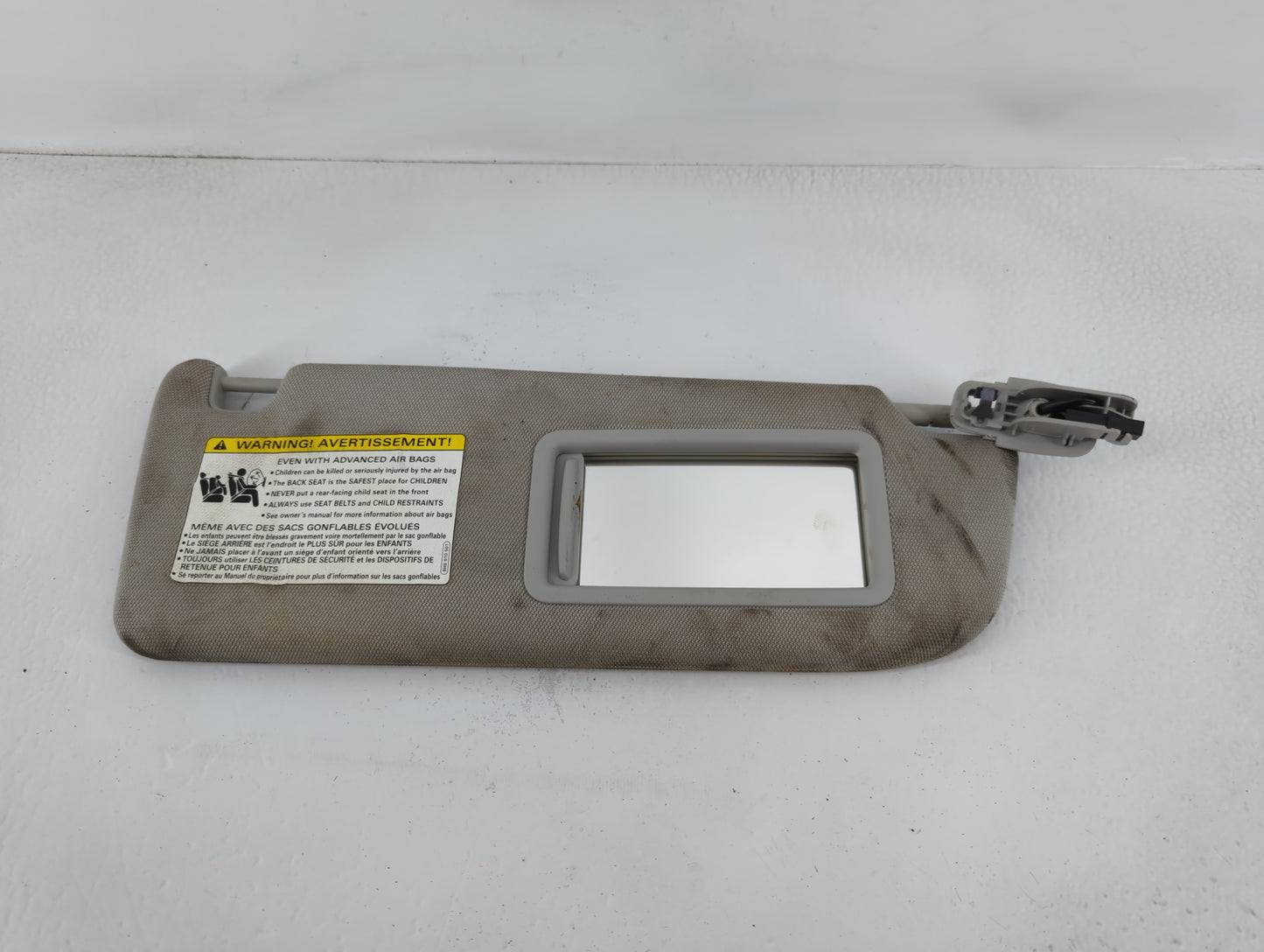 2012-2015 Audi A6 Sun Visor Shade Replacement Passenger Right Mirror Fits Fits 2012 2013 2014 2015 2016 2017 OEM Used Auto P