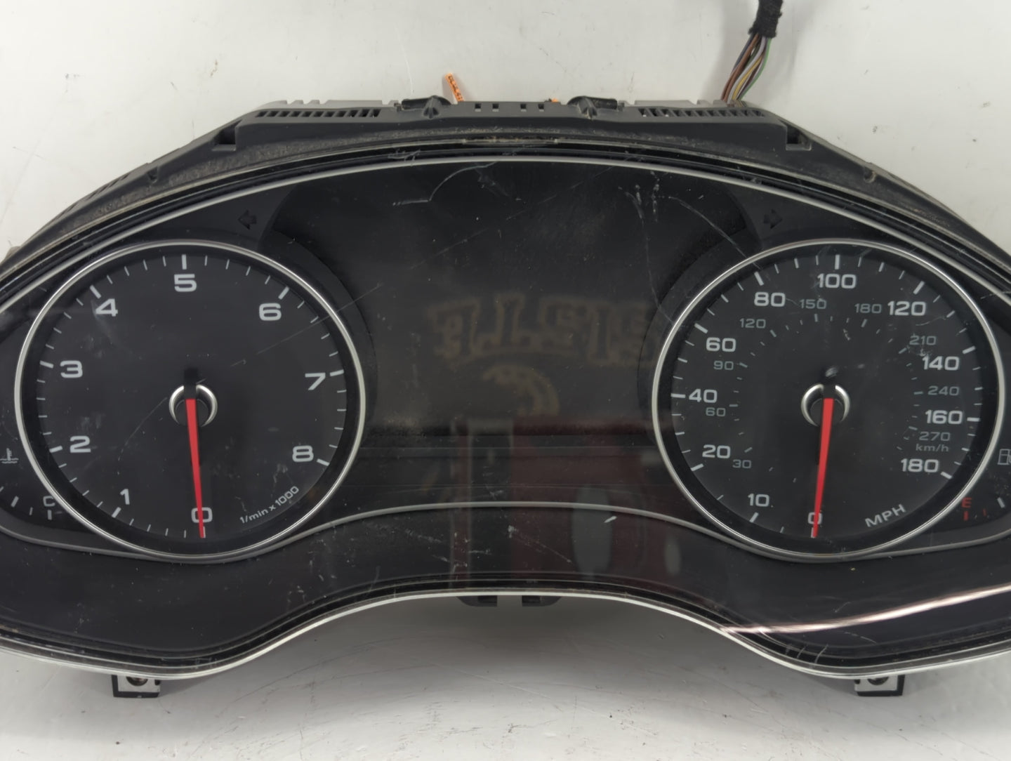 2012-2015 Audi A6 Instrument Cluster Speedometer Gauges P/N:4GB 920 983 E Fits Fits 2012 2013 2014 2015 OEM Used Auto Parts 