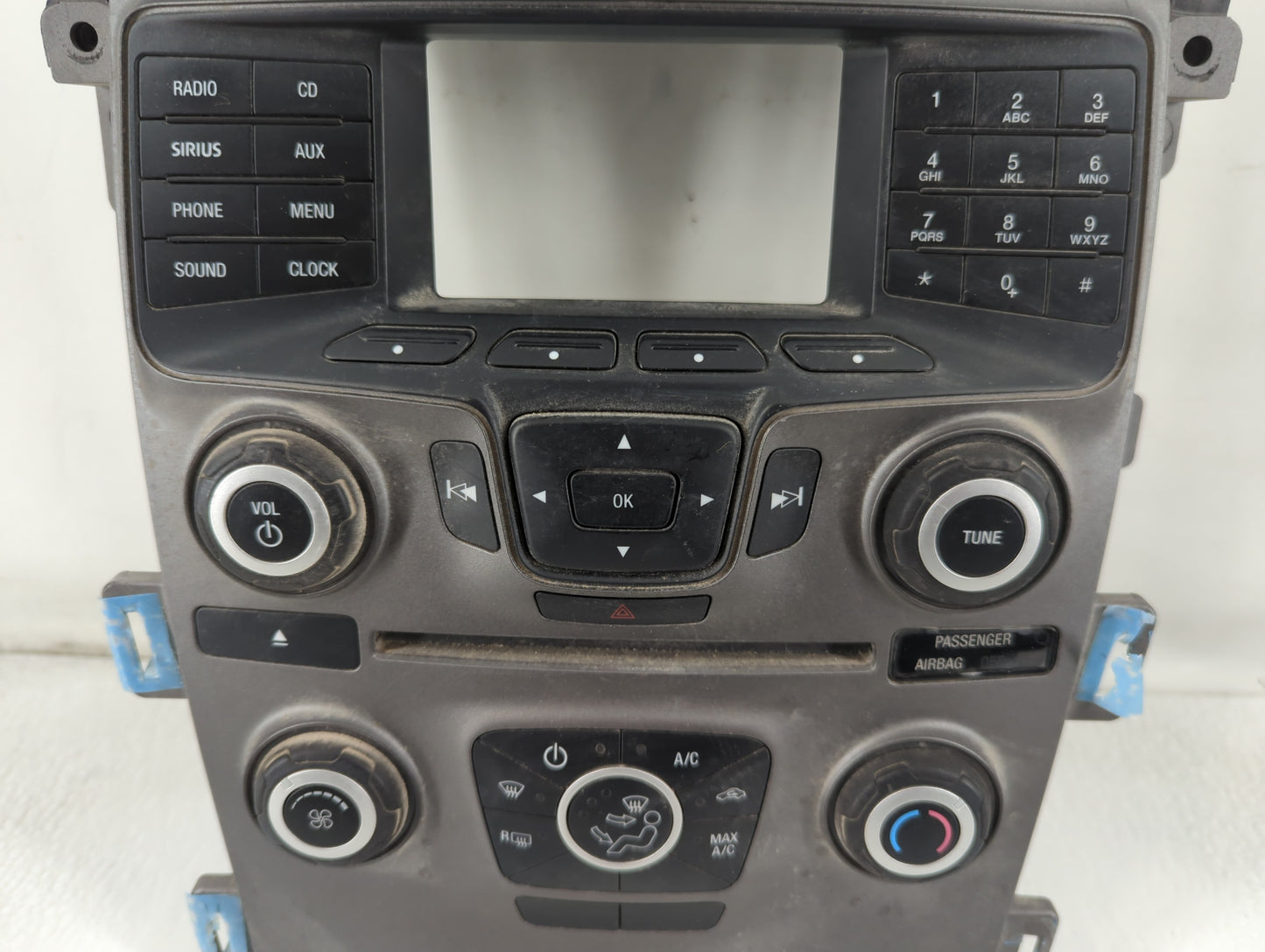 2012-2015 Audi A6 Radio Control Panel - Oemusedautoparts1.com