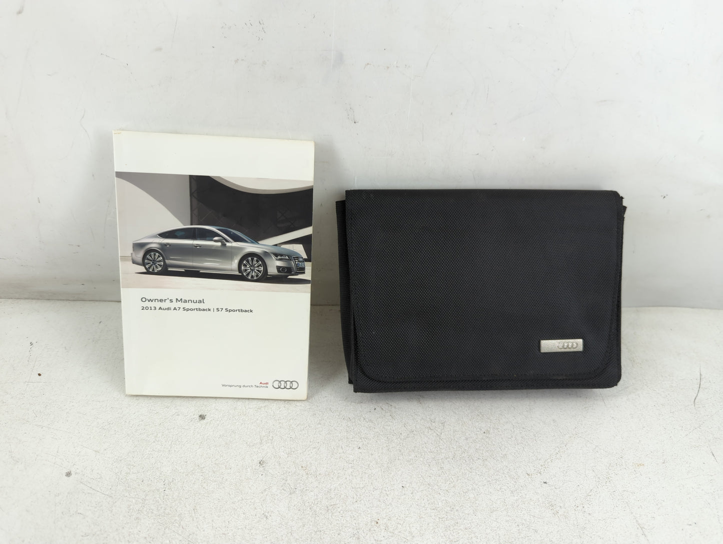 2013 Audi A7 Owners Manual Book Guide P/N:1325614GA23 OEM Used Auto Parts - Oemusedautoparts1.com
