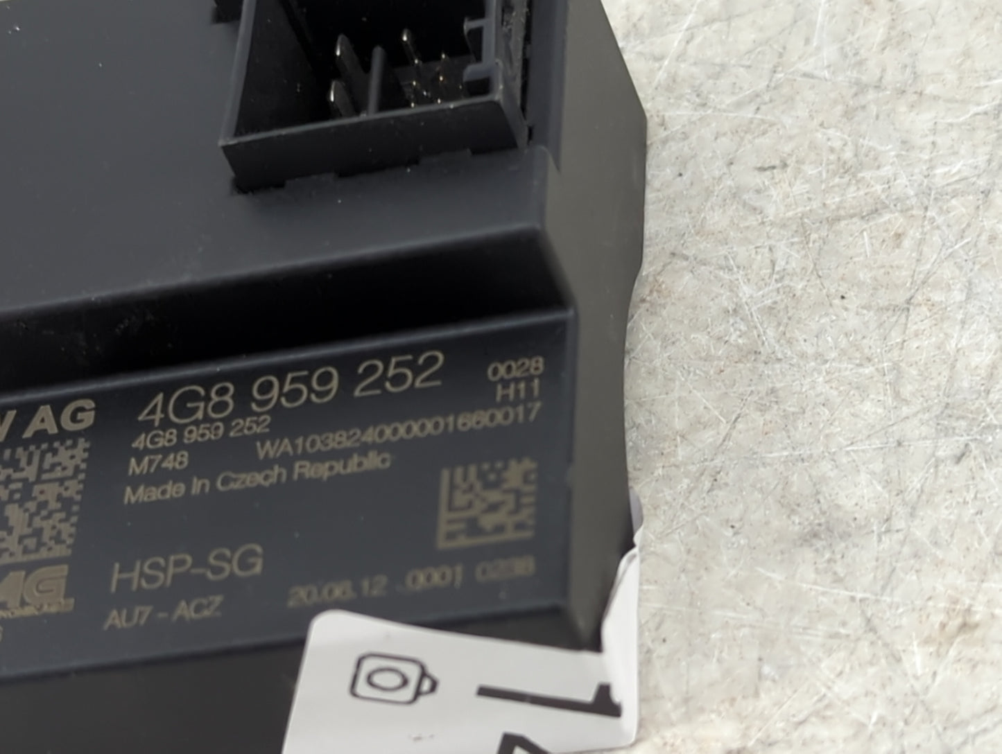 2013 Audi A7 Body Control Module Bcm 4g8959252 - Oemusedautoparts1.com