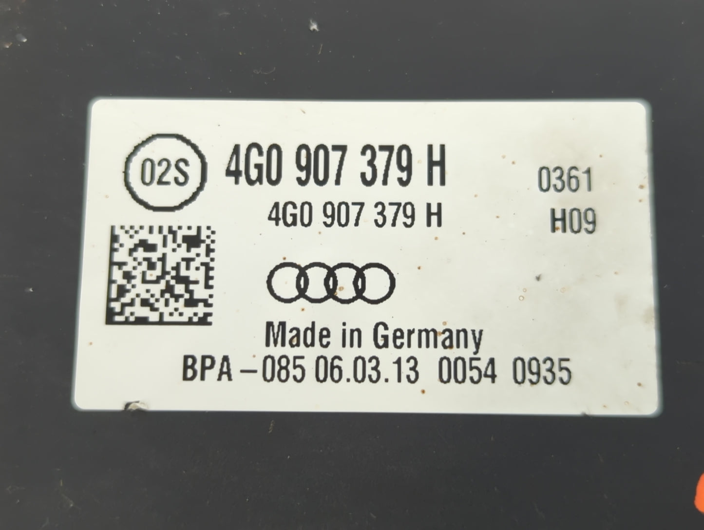 2012-2014 Audi A7 ABS Pump Control Module Replacement P/N:4G0 907 379 H Fits Fits 2012 2013 2014 2015 OEM Used Auto Parts - 