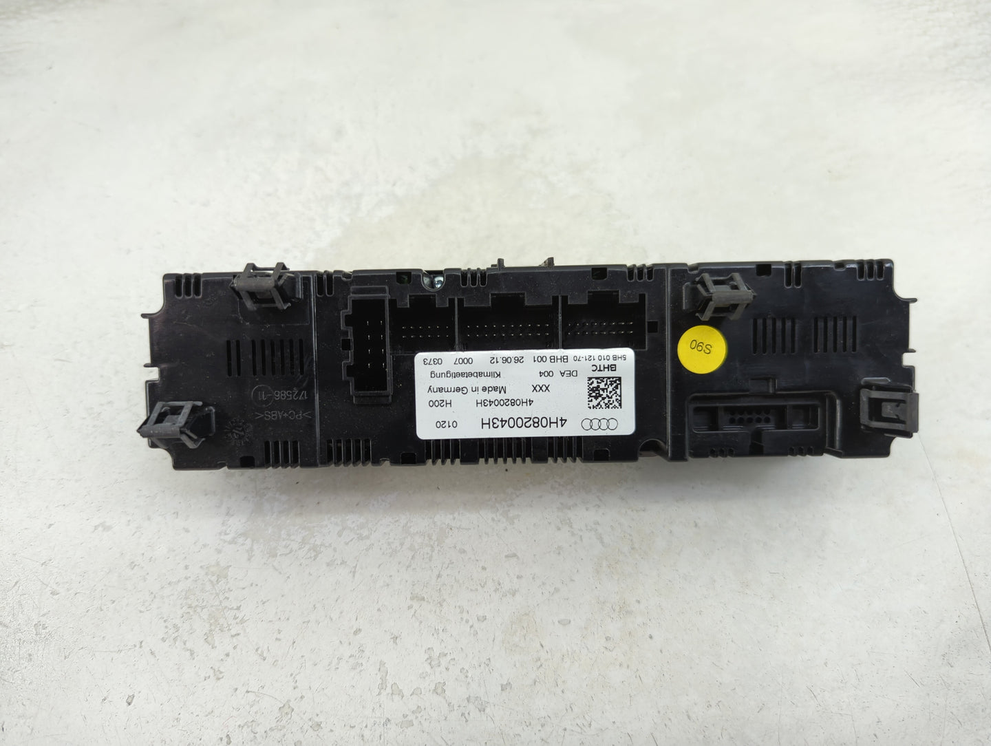 2011-2014 Audi A8 Climate Control Module Temperature AC/Heater Replacement P/N:4H0820043H 5HB010121-70 Fits OEM Used Auto Pa