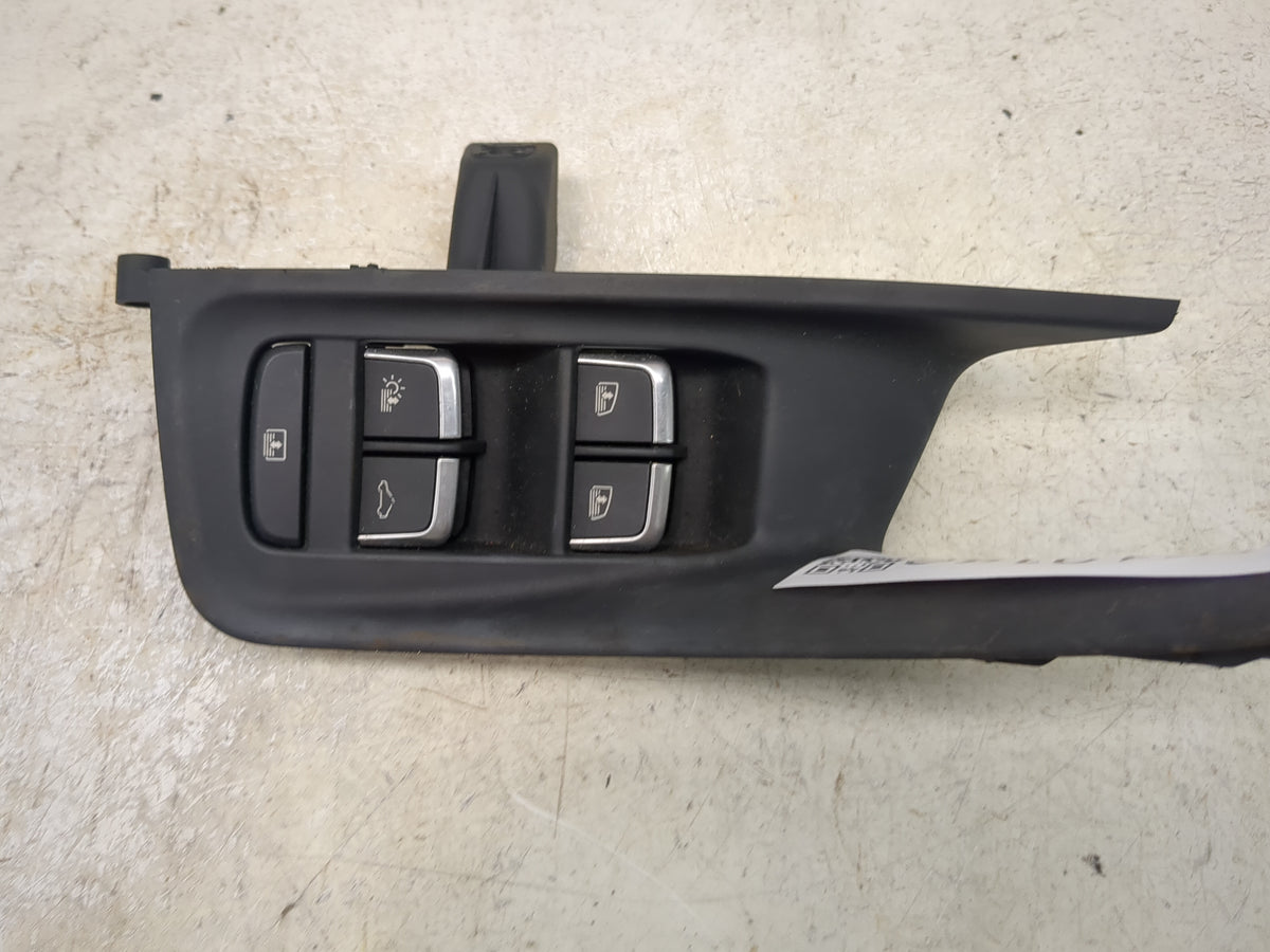 2013 Audi A8 Master Power Window Switch Replacement Driver Side Left Fits OEM Used Auto Parts - Oemusedautoparts1.com