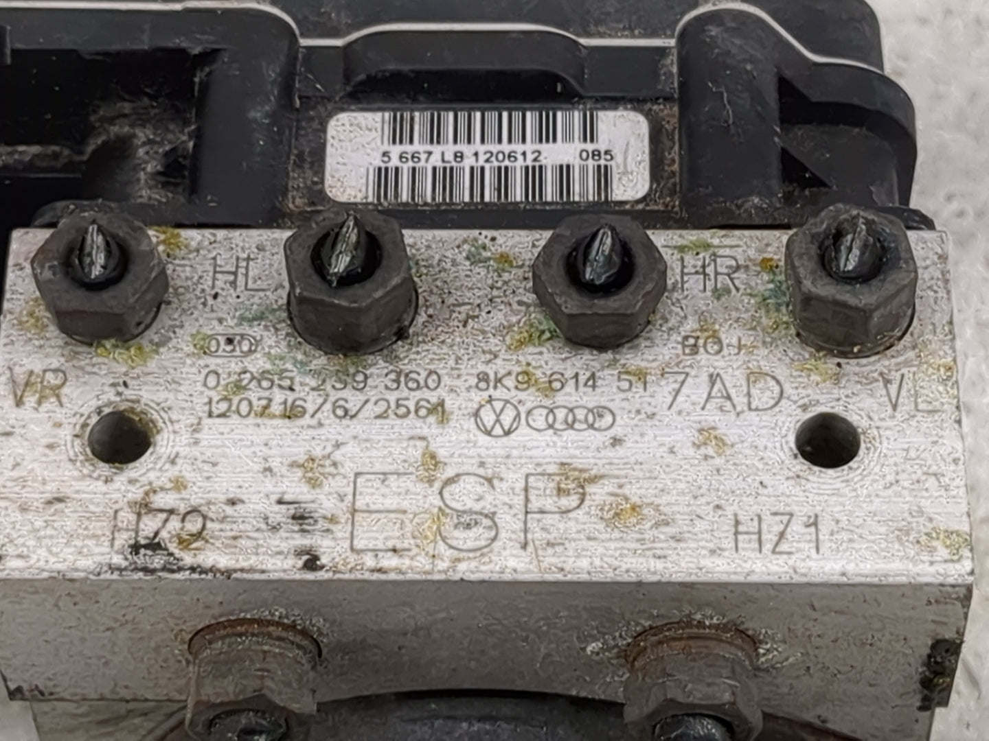 2013 Audi Allroad ABS Pump Control Module Replacement Fits OEM Used Auto Parts - Oemusedautoparts1.com