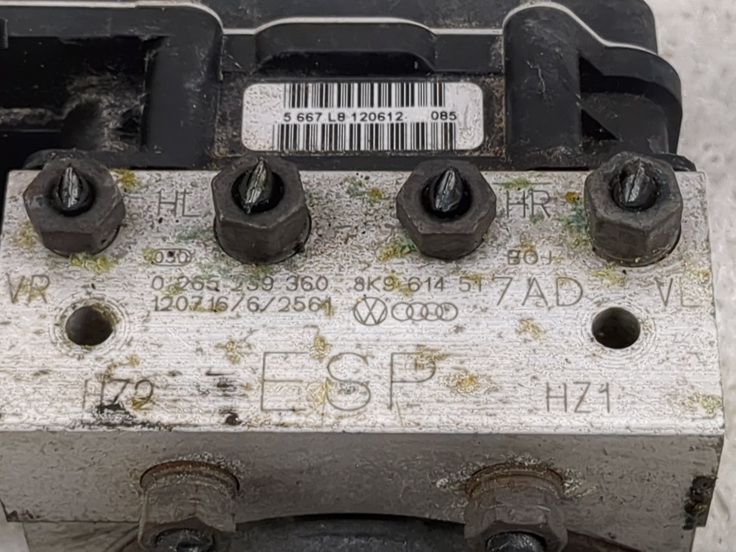 2013 Audi Allroad ABS Pump Control Module Replacement Fits OEM Used Auto Parts - Oemusedautoparts1.com