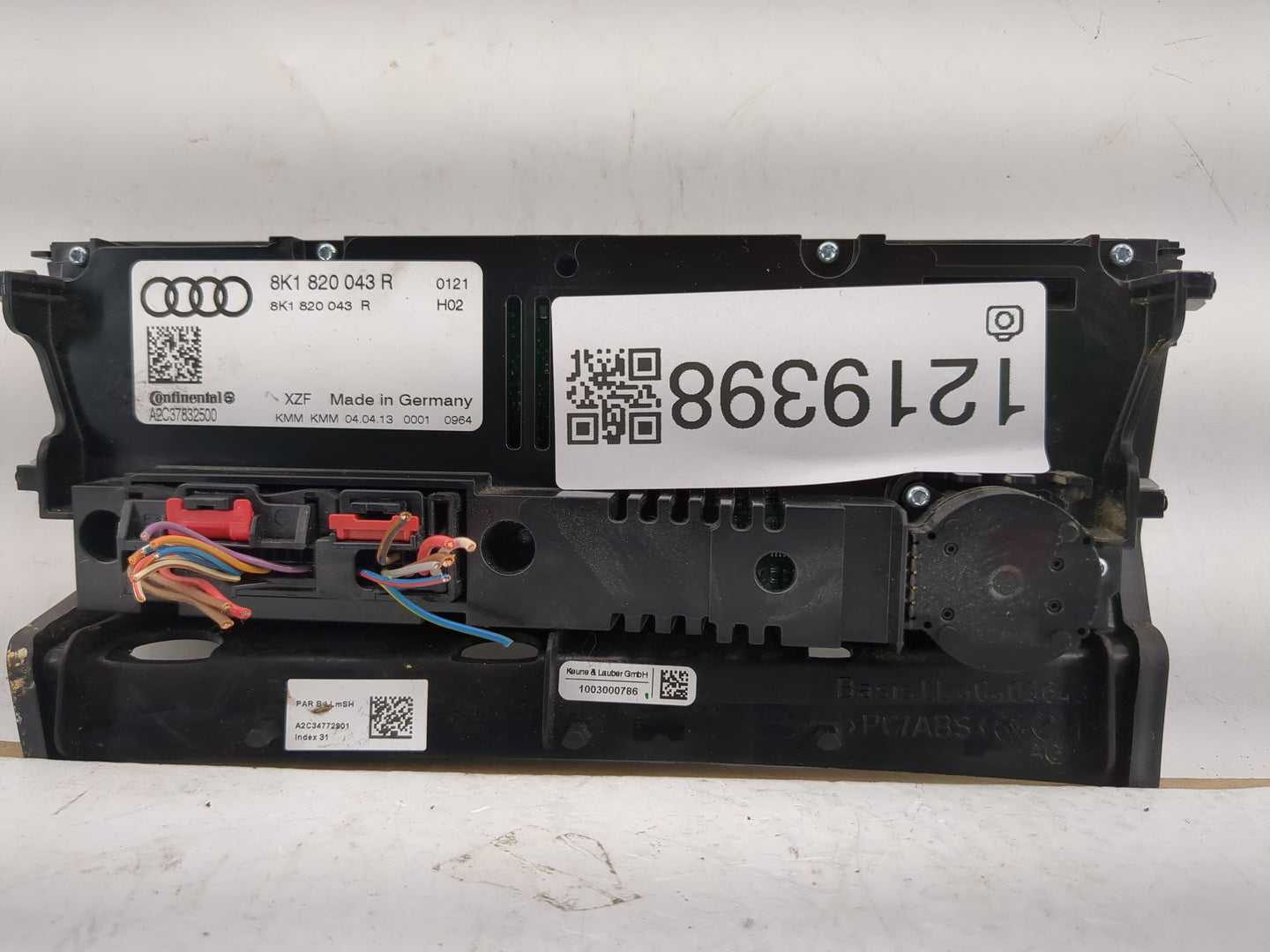 2013 Audi Allroad Quattro Climate Control Module Temperature AC/Heater Replacement P/N:8K1 820 043 R Fits Fits 2014 2015 201