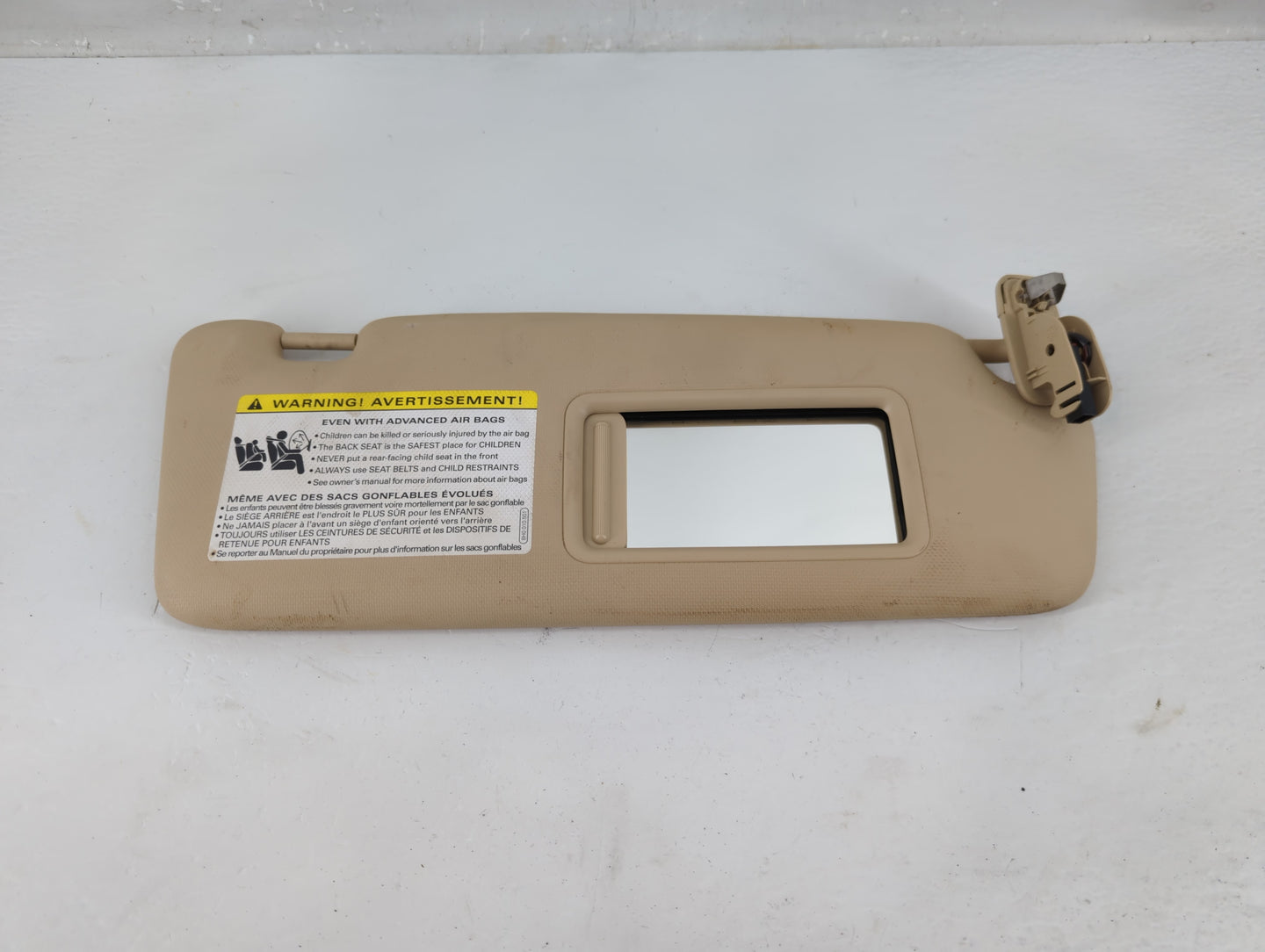 2013 Audi Allroad Quattro Sun Visor Shade Replacement Driver Left Mirror Fits Fits 2014 2015 2016 2017 OEM Used Auto Parts -