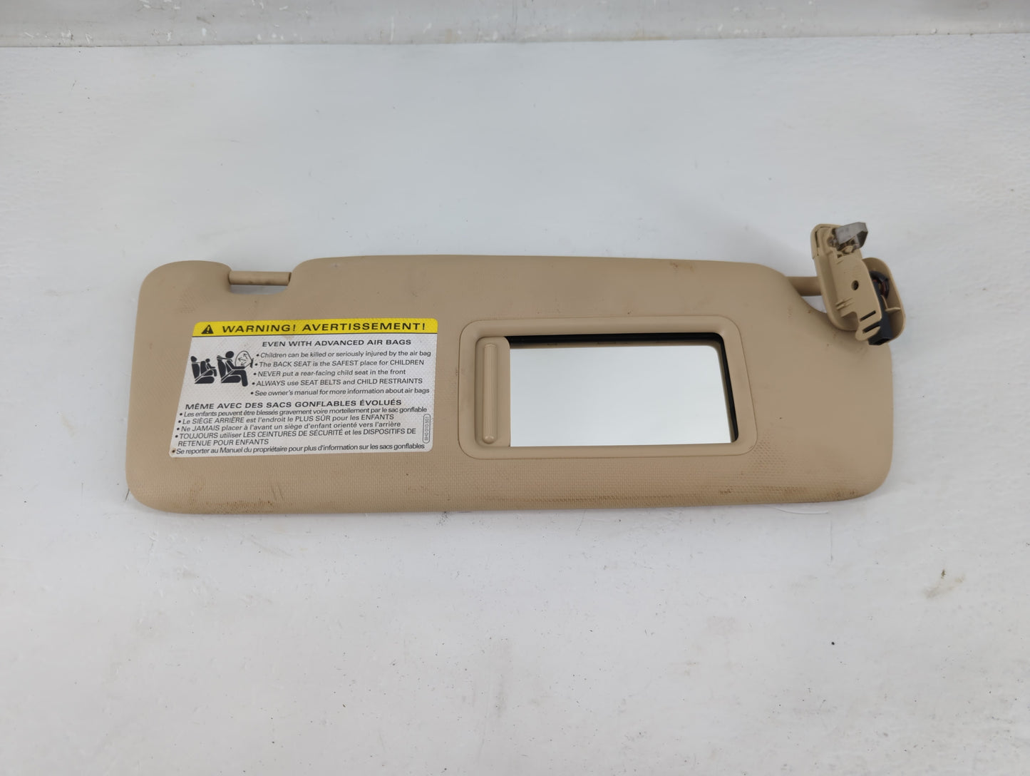 2013 Audi Allroad Quattro Sun Visor Shade Replacement Driver Left Mirror Fits Fits 2014 2015 2016 2017 OEM Used Auto Parts -