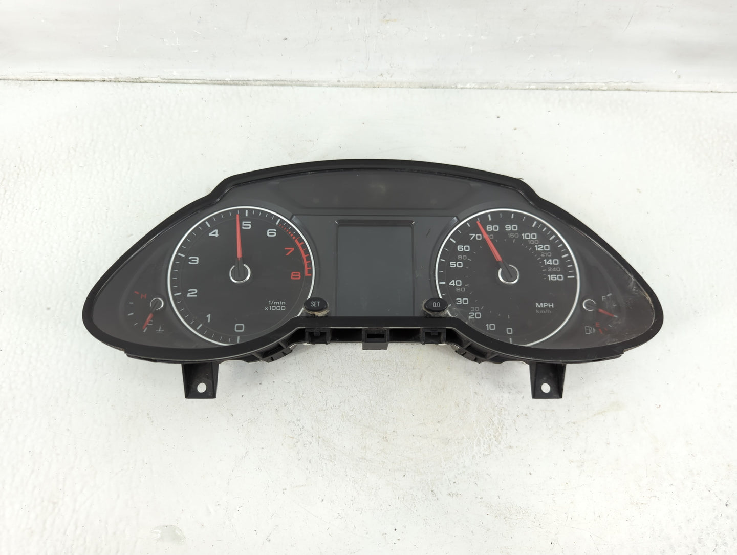 2013 Audi Q5 Instrument Cluster Speedometer Gauges P/N:8R0 920 950 G Fits OEM Used Auto Parts - Oemusedautoparts1.com
