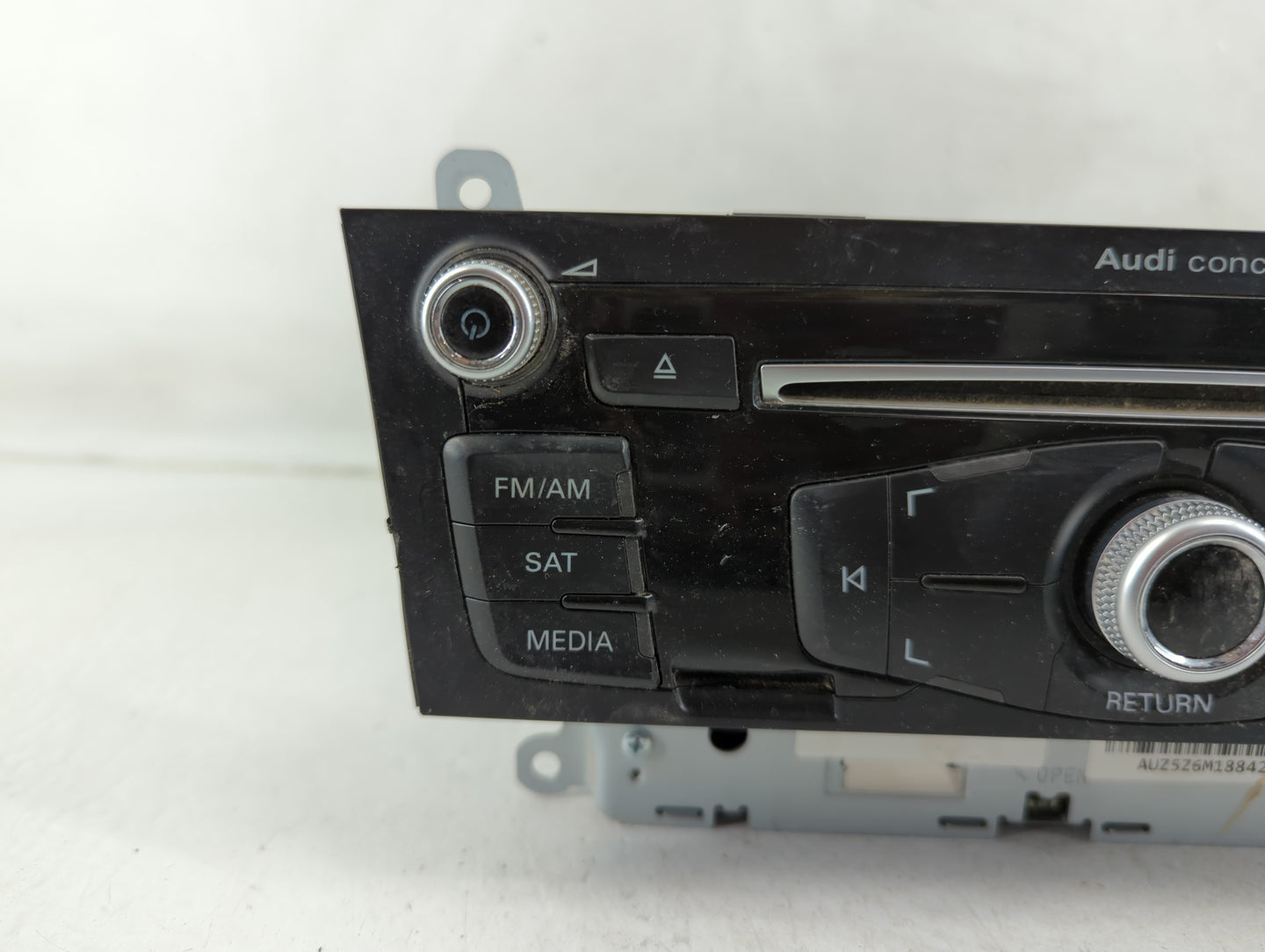 2011-2017 Audi Q5 Radio AM FM Cd Player Receiver Replacement P/N:8R1 035 186 Q Fits Fits 2010 2011 2012 2013 2014 2015 2016 