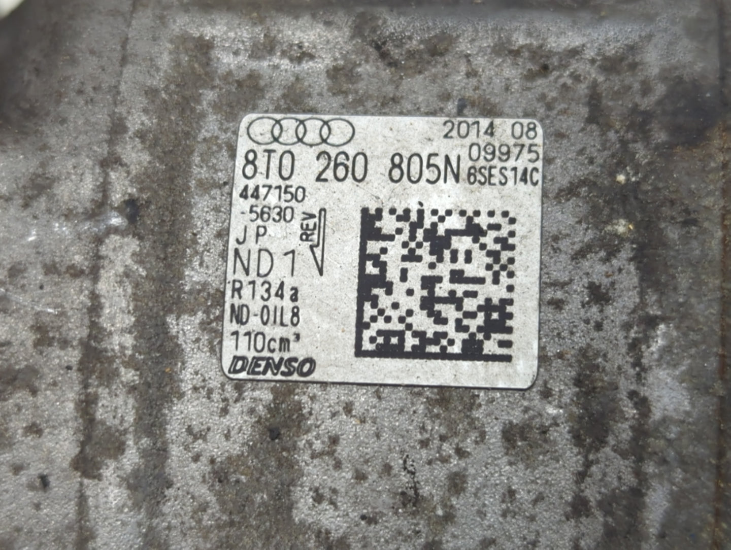 Audi Q5 Air Conditioning A/c Ac Compressor Oem - Oemusedautoparts1.com