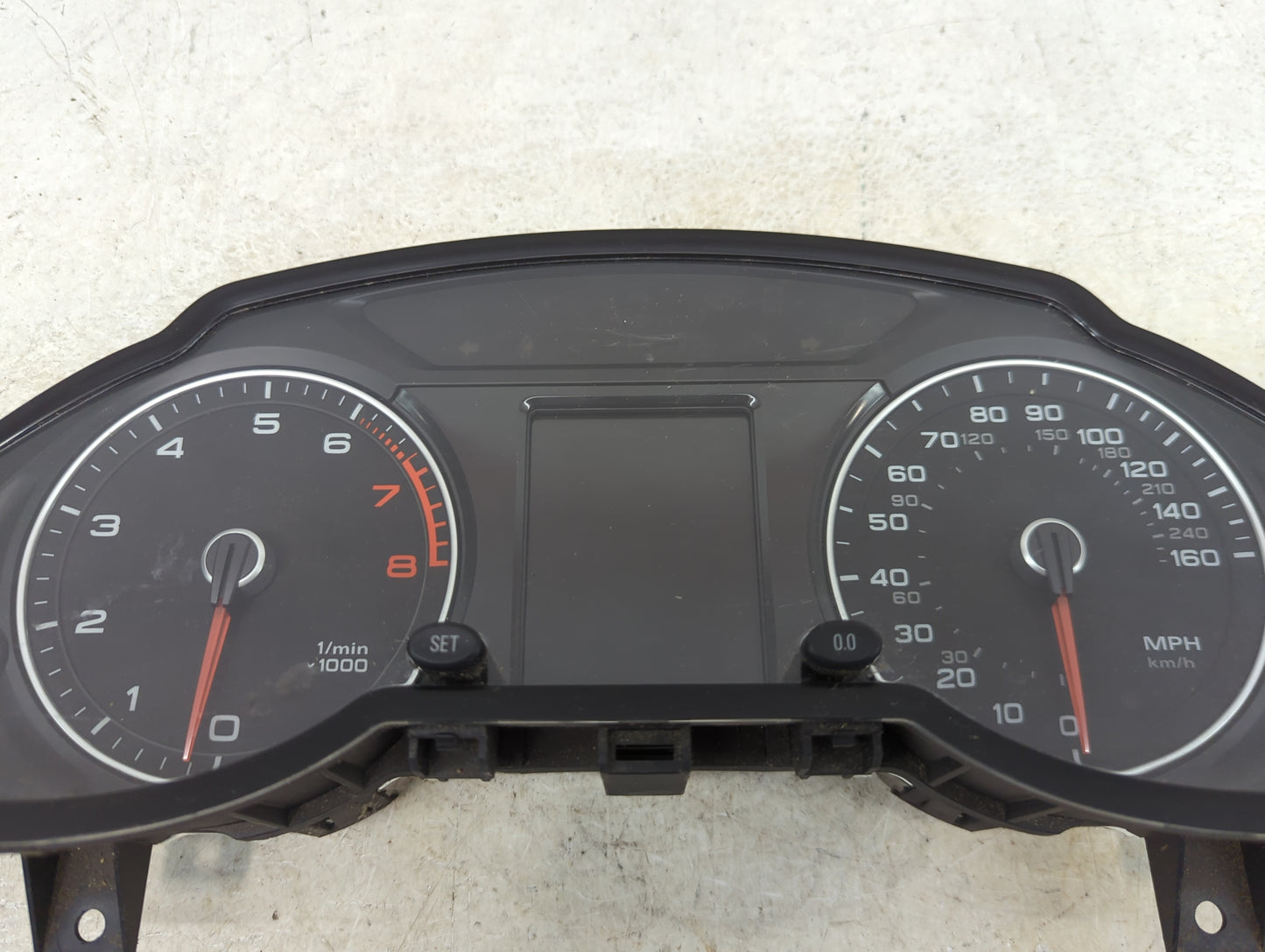 2013 Audi Q5 Instrument Cluster Speedometer Gauges P/N:8R0 920 980 T Miles: Fits OEM Used Auto Parts - Oemusedautoparts1.com