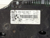 2013 Audi Q5 Instrument Cluster Speedometer Gauges P/N:8R0 920 980 T Miles: Fits OEM Used Auto Parts - Oemusedautoparts1.com