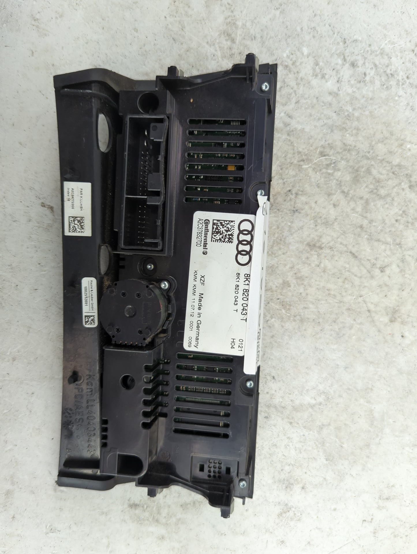 2013-2017 Audi Q5 Climate Control Module Temperature AC/Heater Replacement P/N:8K1820043T A2C37832700 Fits OEM Used Auto Par