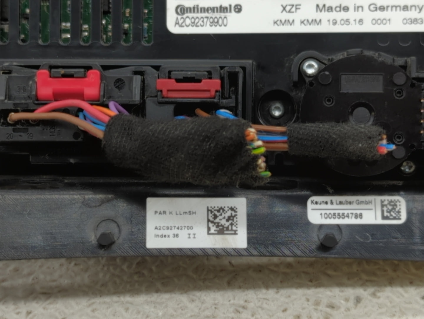 2013-2017 Audi Q5 Climate Control Module Temperature AC/Heater Replacement P/N:8K1 820 043 AQ 8K1 820 043 T Fits OEM Used Au