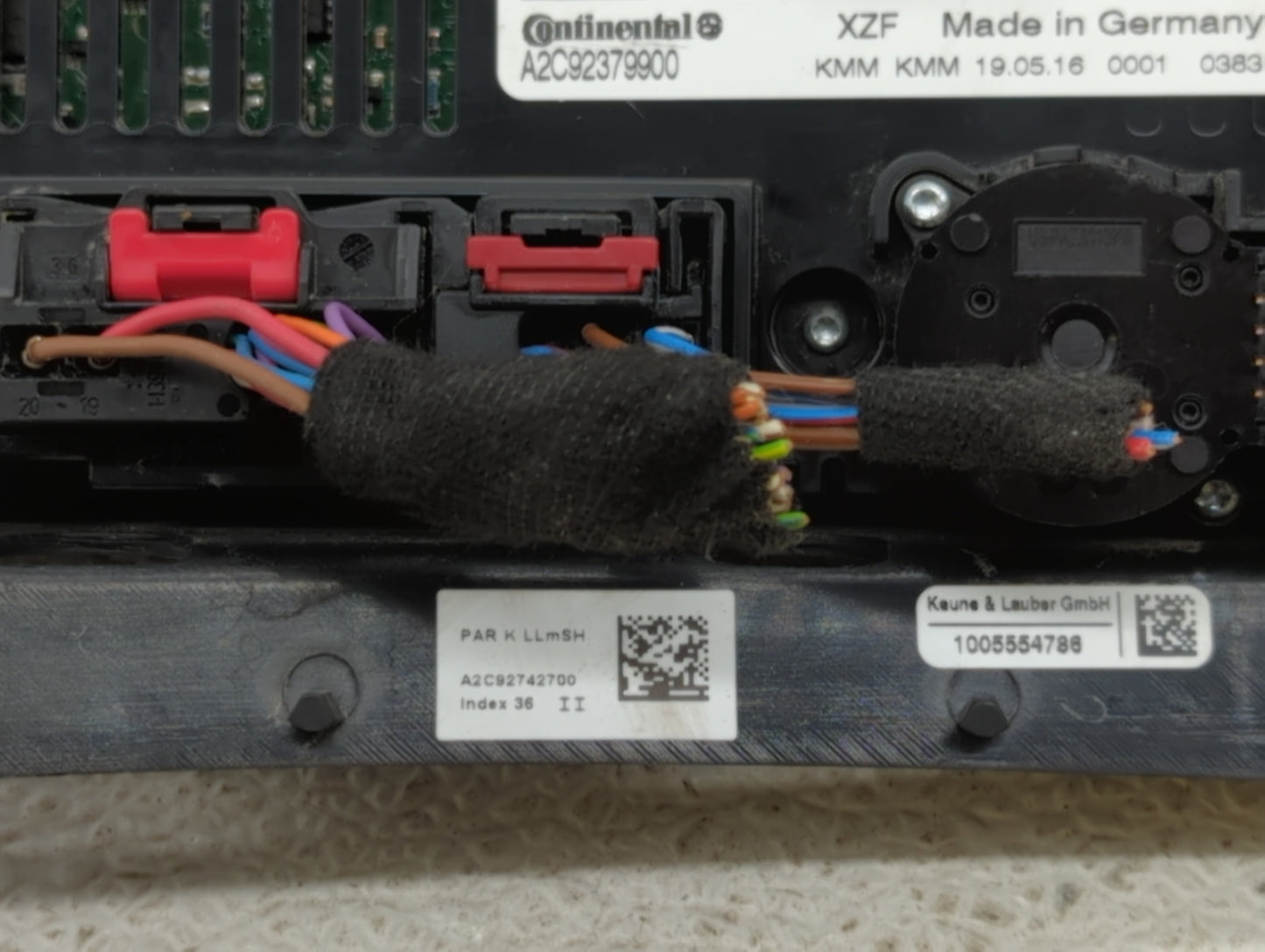 2013-2017 Audi Q5 Climate Control Module Temperature AC/Heater Replacement P/N:8K1 820 043 AQ 8K1 820 043 T Fits OEM Used Au