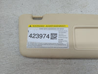 2013 Audi Q5 Sun Visor Shade Replacement Passenger Right Mirror Fits OEM Used Auto Parts - Oemusedautoparts1.com