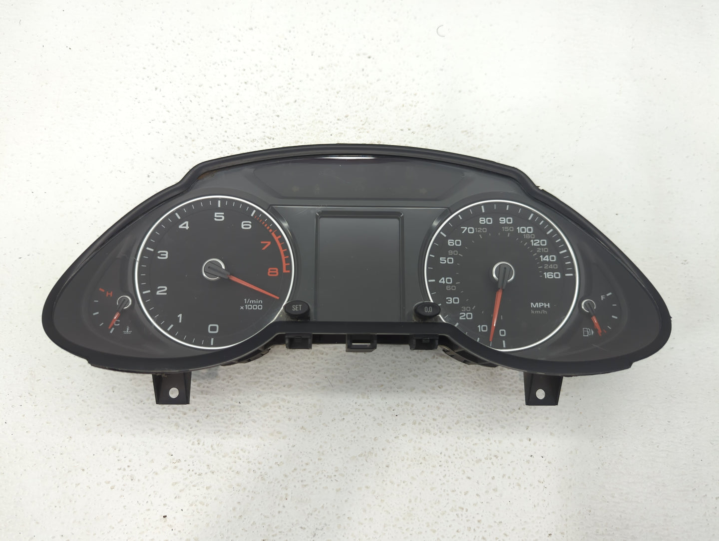 2013 Audi Q5 Instrument Cluster Speedometer Gauges P/N:8R0 920 980 T Fits OEM Used Auto Parts - Oemusedautoparts1.com