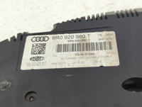 2013 Audi Q5 Instrument Cluster Speedometer Gauges P/N:8R0 920 980 T Fits OEM Used Auto Parts - Oemusedautoparts1.com